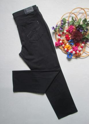 Шикарные стильные темно-синие брюки джинсового типа gardeur германия6 фото
