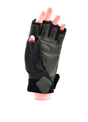 Рукавички для фітнесу madmax mfg-820 mti82 black/cool grey xl4 фото