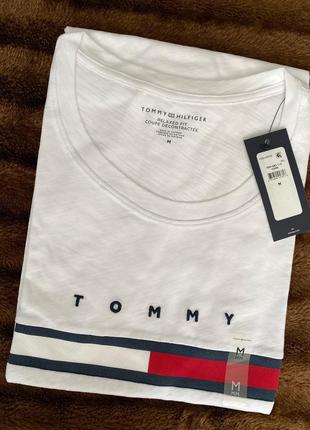 Футболка женская tommy hilfiger, оригинал usa, размер м1 фото