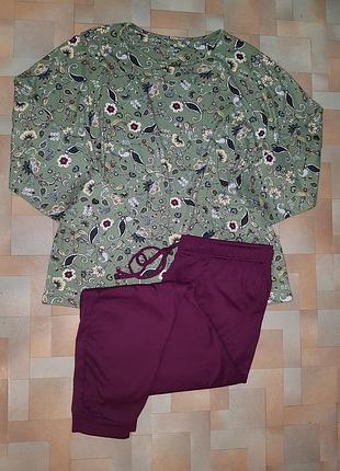Домашний очень мягкий комплект микрофибра primark-athletic l-xl р-р