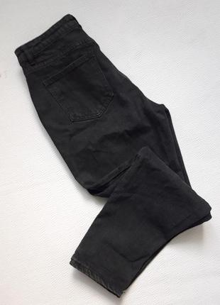Мегакрутые трендовые джинсы мом с рваностями спереди shein5 фото