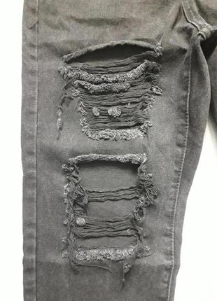Мегакрутые трендовые джинсы мом с рваностями спереди shein10 фото