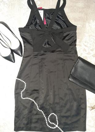 Элегантное чорное платье. нарядне, стретчеве. нове. розмірм.3 фото