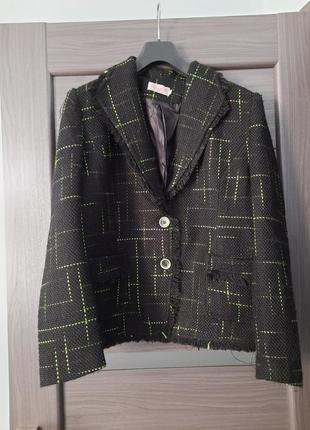 Піджак сюртук жакет півпальта розмір xl