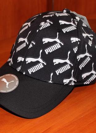 Puma bb aop cap 022944 01  кепка оригінал блайзер бейсболка унісекс чорна