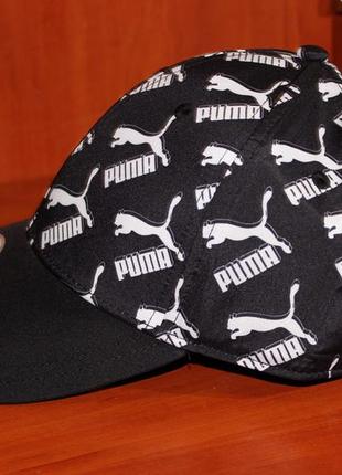 Puma bb aop cap 022944 01  кепка оригінал блайзер бейсболка унісекс чорна6 фото