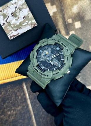 Мужские наручные кварцевые (электронные)  часы patriot 005ag army green2 фото