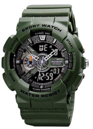 Мужские наручные кварцевые (электронные)  часы patriot 005ag army green1 фото