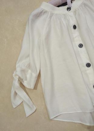 Блуза/рубашка zara размер s/m - 8/10 - 36/384 фото