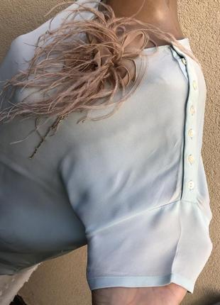 Шелк,блуза рубаха,премиум бренд,poles,10 фото