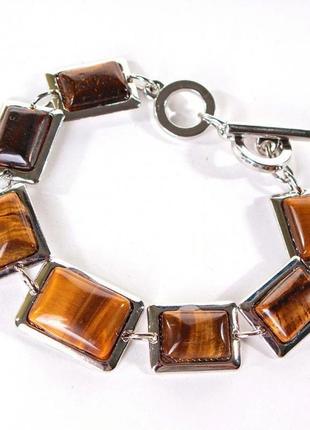 Браслет тигровый глаз