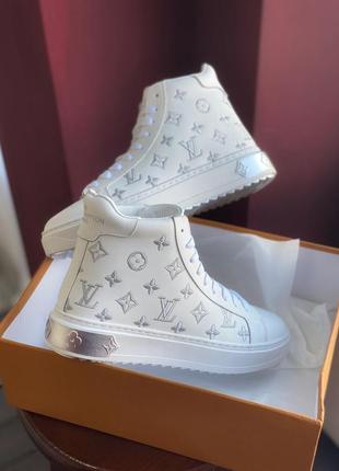 Кросівки louis vuitton sneakers high white кросівки