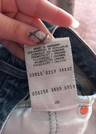Шикарні вінтажні джинси levis 615 orange tab jeans7 фото