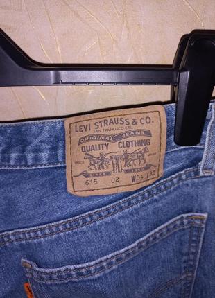 Шикарні вінтажні джинси levis 615 orange tab jeans1 фото