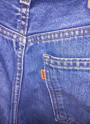 Шикарні вінтажні джинси levis 615 orange tab jeans5 фото