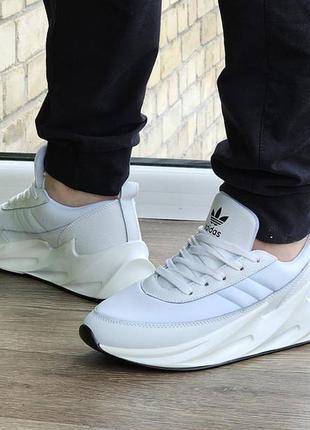 Жіночі кросівки adidas pink білі