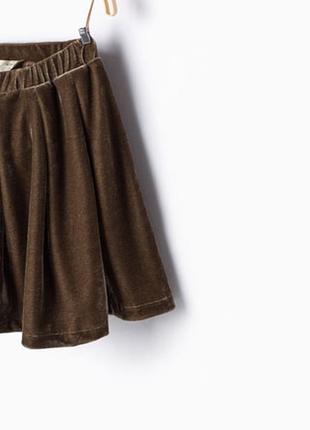 Нарядные юбки для девочек zara испания2 фото