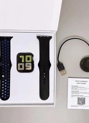 Розумний смарт годинник smart watch t55 з 2 ремінцями, підтримка дзвінків, спортивні режими, вологозахист ip 673 фото