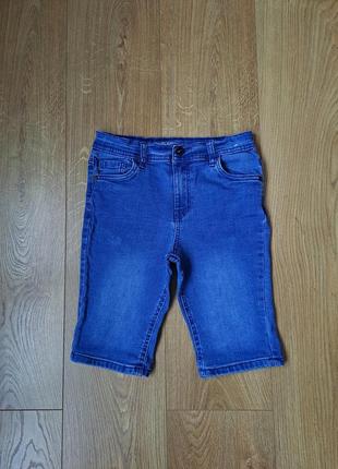 Летний набор для мальчика/летние джинсовые шорты/рубашка с коротким рукавом/тенниска5 фото