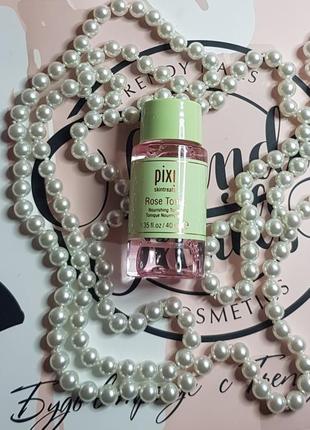 Заспокійливий тонік для обличчя з трояндою pixi rose tonic1 фото