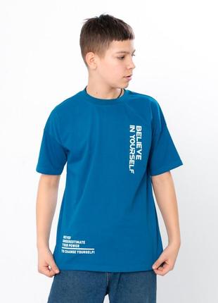 Стильна підліткова футболка оверсайз, бавовняна футболка з написами чорна біла7 фото