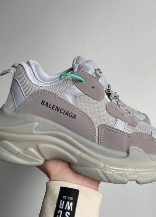 Женские кроссовки balenciaga triple s clear