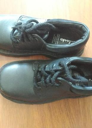 Туфли, полуботинки, кларкс, 30 рр, 19.5 см кожа нат, clarcs2 фото