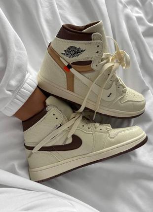 Женские кроссовки nike air jordan 1 high10 фото