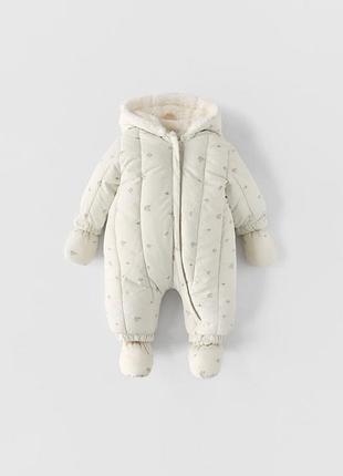 Zara зимовий комбінезон
