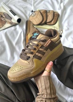 Кросівки adidas forum x bad bunny the first café