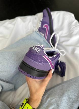 Жіночі кросівки nike low “purple lobster” premium5 фото