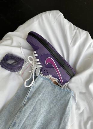 Жіночі кросівки nike low “purple lobster” premium8 фото