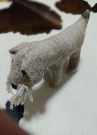 Amica іграшка войлочна, собака, шнауцер