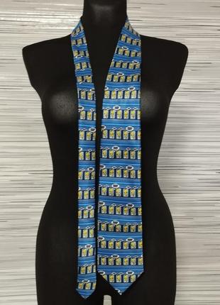 Краватка з принтом homer simpson2 фото