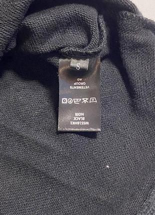 Худі vetements black logo hoodie5 фото