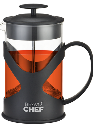 Заварник френч-прес bravo chef l"appetit 0.6 л bc-7302-600