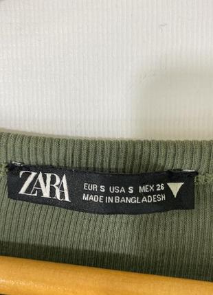 Сукня майка в рубчик zara9 фото