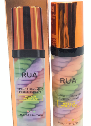 Комплект тональный крем кушон беж + база под макияж натуральный финиш увлажняющий beauty linasi + ru5 фото
