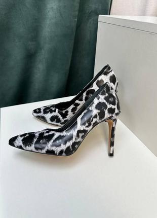 Жіночі туфлі з ексклюзивної шкіри на шпильці нова колекція 20241 фото