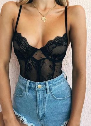 Кружевное боди