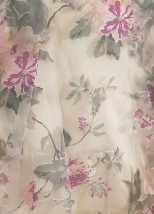 Розпродаж плаття chi chi london міді asos з квітковим принтом8 фото