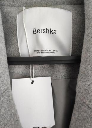 Оверсайз пальто bershka, розмір xs-s6 фото