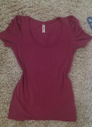 Майка  футболка. крлір фуксія.