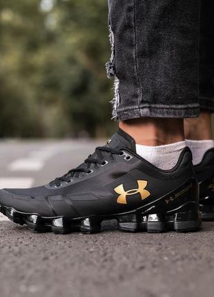 Under armour scorpio black\gold 🆕 мужские кроссовки андер армор 🆕 черные