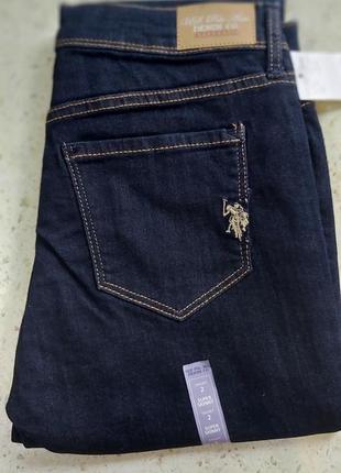 Джинсы skinny скинни Kids Polo Icon Stripe Blu