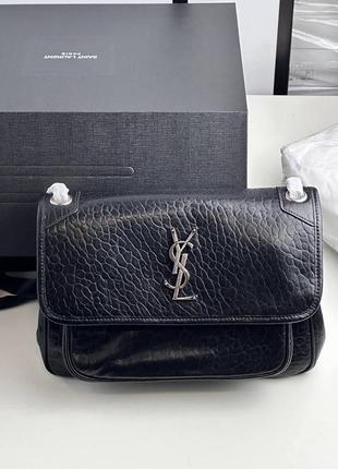 Сумка ysl nikki  шкіра  коробка , пильовик , картки1 фото