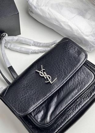 Сумка ysl nikki  шкіра  коробка , пильовик , картки4 фото