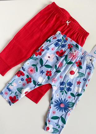 Набір лосінок carters 6м, 12м