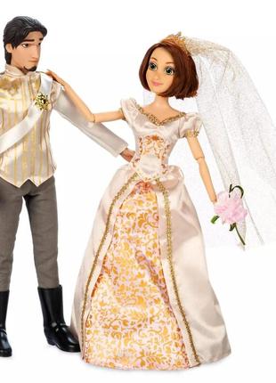 Набор свадебный кукла рапунцель и флин райдер, rapunzel and flynn rider wedding doll set1 фото