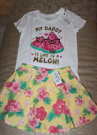 Новая юбка девочке 4 и 5 лет от children's place, сша2 фото